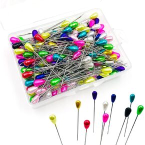 200PCS,Colorful,Straight Pins,Pins Sewing,Corsage Pins,Pins for Sewing,Sewing Pins for Fabric,Quilting Pins,Sewing Pins with Heads,Straight Pins with Colored Heads