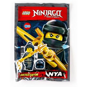 LEGO NINJAGO Minifigure - NYA (with Gold Kai Staff) Limited Edition Foil Pack