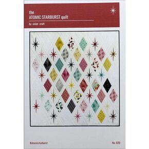 VCR020 The Atomic Sunburst Quilt Pattern