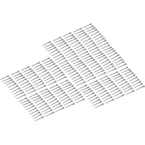 250 Pcs Horseshoe Nails High Tensile Strength Good Elasticity Accurately Crafted Steel Horse Shoes Nails (E2)