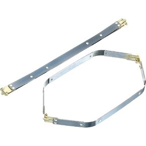 uxcell Metal Internal Flex Frames, 2 Pcs 11.81" x 0.55" Flex Frame Kiss Lock Clasp, Handbag Frame Hardware Accessories Bag Clip for DIY Clutch Coin Purse Handmade Sewing Making Craft