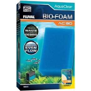 Fluval - Bio-Foam for AC30 Power Filter – Foam Construction for Use in Freshwater & Saltwater Aquariums