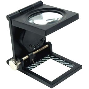 10x 30mm قابلة للطي مضاءة/Loupe المجوهرات صور الخيط