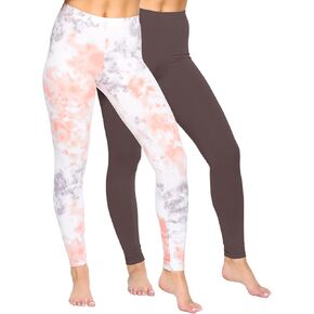Felina Velvety Super Soft Lightweight Leggings (Wine Hunter Green -) - Yoga Pants, Workout Clothes, Breathable Leggings - Soft Stretch Women Pants - Cooling Leggings