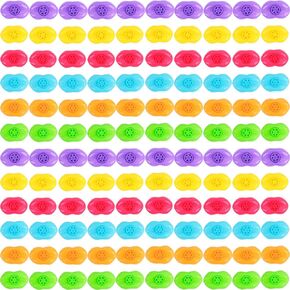 120 Pcs Lip Whistles Multicolored Plastic Siren Lip Whistle Funny Whistles Noise Maker Toys for Kids Birthday Christmas New Year Noisemaker Party Favors Goody Bag Fillers