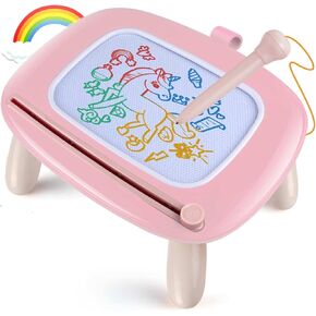 SCUATANBE Toddler Boy Toys for 1-2 Year Old, Magnetic Drawing Erasable Doodle Board for Kids, Educational Learning Toys for 1 2 3 Year Old Boys Gifts
