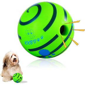 HYQ Small Dog Toys Ball, Interactive Dog Toys Ball, Squeaky Dog Toys for Small Medium Large Dogs, Puppy Ball Dog Toys to Keep Them Busy-2.75 inch