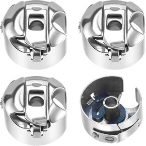HINZIC 4Pcs Bobbin Case for Juki DDL-5550 DDL-8100 DDL-8300 DDL-8500 DDL-8700 Single Needle Sewing Machine for Front Loading #B1837-012-0A0