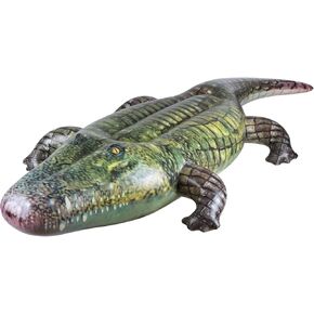 Giant Inflatable Alligator Pool Float,84 inch Animal Themed Pool Toy Ballons for Birthday Pool Halloween Party Decorations,Blow Up Photo Prop,Party Favors Supplies Gift for Kids and Adults