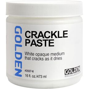 Golden Artist Colors - Crackle Paste - 16 oz Jar