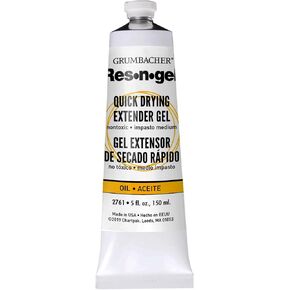 Grumbacher Res-n Quick Drying Extender Gel Art Paint Medium