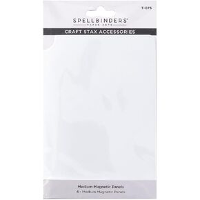 Spellbinders 4 Medium Magnet Panels, Metal