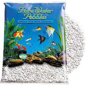 Snow White Aquarium Gravel - 2 lbs - Non-Toxic, Colorfast, Vibrant Substrate for Aquariums, Terrariums, Ponds & Crafts