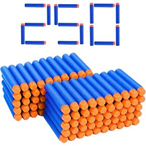 250 Nerf N Strike Blaster Dart Bullets ، متوافقة مع جميع Blaster Series Blaster