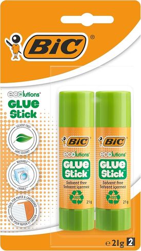 BIC 21 G Ecolutions Glue Stick (حزمة 2) in Saudi Arabia