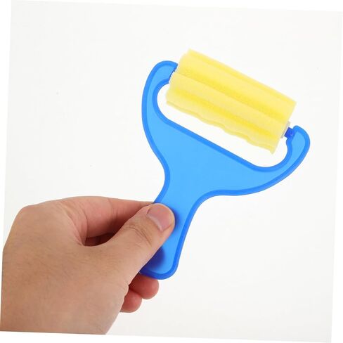 Tofficu 2 Set Sponge Paint Kids Suit Foam Paint Brush Random Pattern Printing Rollers Creative Drawing in Saudi Arabia