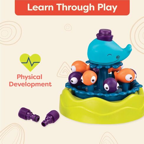 B. Toys- Whirly Whale Water Sprinkler- Play Play Backyard Outdoor Summer Games- 2 Years + in Kuwait