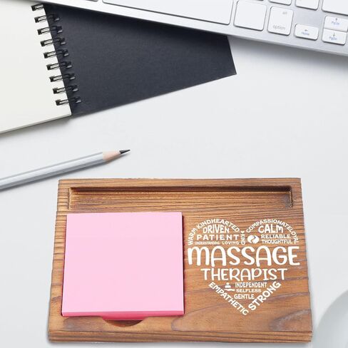 Massage Therapist Gifts, Appreciation Gifts for Massage Therapist, Thank You Gifts for Spa Staff Hands That Heal Assistant Med School Graduation Gifts Desk Self-Stick Note Pad Holders EDP14 in Kuwait