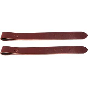 CHALLENGER Horse Western Saddle 18" 2-Piece Premium Latigo Leather Off Billets Pair 404AX01