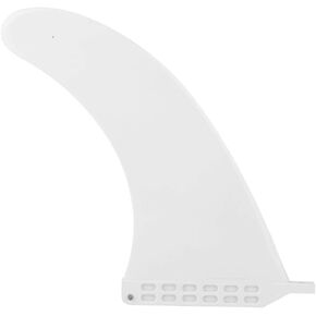 Vbest life 9inch Surfboard Fin Portable Nylon Fibre Longboard Fin Surfing Accessory Replacement White