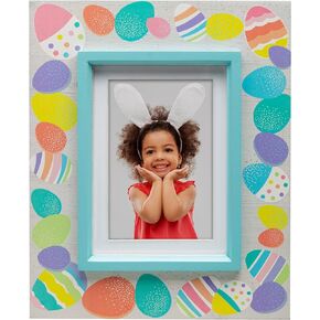 Easter Egg 4" x 6" or 5" x 7" Wood Picture Frame