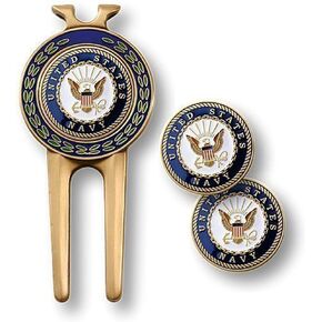 U.S. Navy Divot Tool and Ball Markers