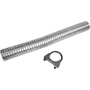Walker Exhaust 36321 Universal Exhaust Flex Pipe 1.875" Inlet (Inside) 1.875" Outlet (Inside)