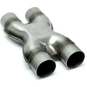 66925 Stainless Steel Stamped X-Pipe
