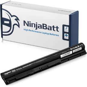 NinjaBatt Battery M5Y1K for Dell Inspiron 14 15 17 5000 3000 Series 5558 5555 5755 5559 3558 3451 3551 5758 5758 5551 5755 5458 WKRJ2 HD4J0 GXVJ3 07G07 6YFVW K185W - High Performance