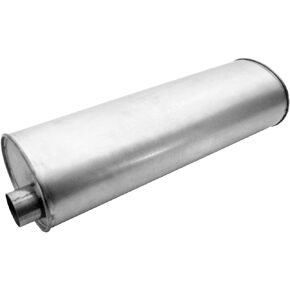 Walker Exhaust Quiet-Flow Stainless Steel 21614 Direct Fit Exhaust Muffler 2.625" Inlet (Inside) 2.625" Outlet (Inside)