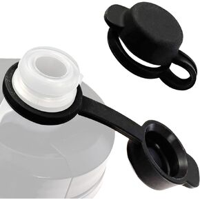 [2-Pack] Mud Caps for CamelBak Bottles - BPA-Free, Phthalate-Free, Lead-Free Silicone Cap/Top - Fits All Podium and Peak Fitness Bottles