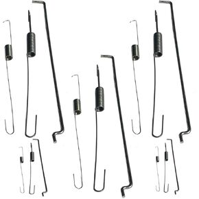 5 Pack Throttle Governor Link Rod Speed Return Spring for Honda GX120 GX140 GX160 GX200 168F Gasoline Engine Motor Generator Water Pump