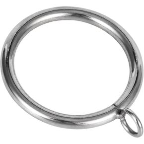 Thick Metal Curtain Rings,2.0-Inch Inner Diameter 0.24-Inch Wire Diameter,Fit up 1.7-inch Rods (Antique Brass-18Pcs) in Kuwait