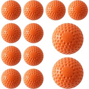 12 Pack Pitching Machine Softballs,12-Inch Pitching Machine Softballs for Hand-Eye Coordination, Hitting and Fielding Practice