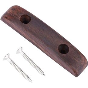 Bass Guitar Thumb Rest Finger Rest Rosewood Removable Bass Thumb Rest with Install Screws