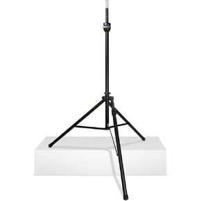 Ultimate Support TS-99BL - TeleLock Series Lift-assist Aluminum Speaker Stand, w/ Speaker Adapter, Xtra Height, Leveling Leg