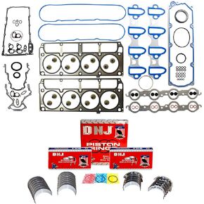 DNJ RRK3201 Engine Re-Ring Kit for 2008-2017 / Chevrolet/Express 2500/4.8L / OHV / V8 / Cu.294 / L20, LH8 / Vin 4, A