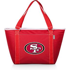 PICNIC TIME Red San Francisco 49ers Topanga Cooler Tote
