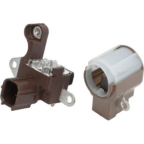 Alternator Voltage Regulator Brush Holder Set, 104210‑5910 Stable Alternator Repair Kit Strong High Accuracy 2 Pcs for Car