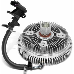 قابض مروحة تبريد المبرد الإلكتروني الممتاز متوافق مع Chevy وGMC وBuick وSaab وOldsmobile - Trailblazer 02-09، SSR، Envoy، Rainier، Bravada، 9-7x - 4.2L 5.3L 6.0L - استبدال # 3200، 25790869