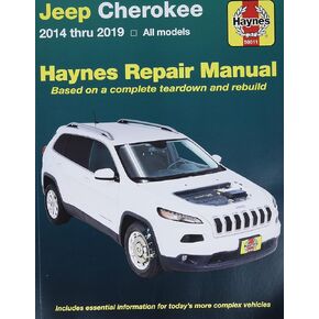Haynes 50011 Repair Manual Compatible With Jeep Cherokee (2014-2019) in Saudi Arabia