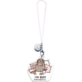 iFace Pusheen the Cat Beaded Wristlet Universal Charm Strap - Wrist Strap for Cell Phone Camera Keys AirPods
