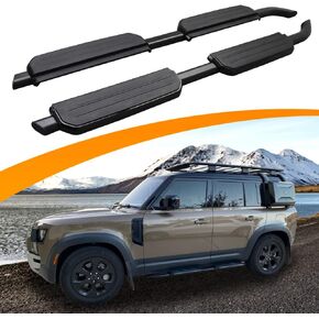 Snailfly Running Boards Side Steps Fit for Land Rover Defender 110 130 L663 4DOOR 2020 2021 2022 2023 2024