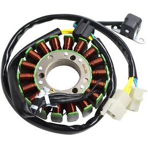 Stator Magneto Coil 32101-38302 Compatible with Suzuki GN250 GN 250 1982-2001/TU250 TU 250 1997-2016