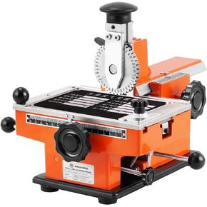 Manual Nameplate Metal Label Stamping Printer Machine Marking Machine for Metal (Dot matrix 3mm)