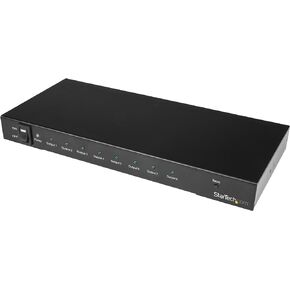 StarTech.com 4K 60hz HDMI Splitter - 8 Port - HDR Support - 7.1 Surround Sound Audio - HDMI Distribution Amplifier - HDMI 2.0 Splitter (ST128HD20)