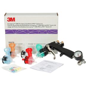 3M 26578 PPS Series 2.0 Accuspray Pro Spray Gun Kit, One Size, Factory