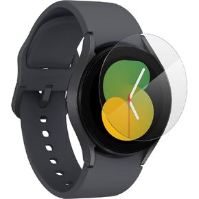 ZAGG InvisibleShield Ultra Clear Plus - Made for Samsung Galaxy Watch4 (44mm) - Ultra Clear and Virtually Indestructible