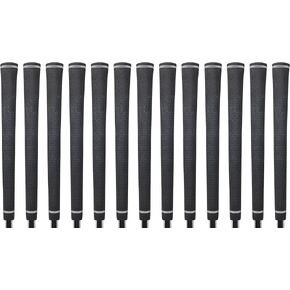 13 Piece Senior Men's Jumbo Oversize Golf Grips +1/8" Thicker Than Standard Perfect for Large Hands or Arthritic Fingers
