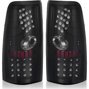 AUTOSAVER88 LED Tail Lights Assembly Compatible with 1999-2006 Chevy Silverado 1500 2500/01-06 Silverado 3500/2007 Silverado Classic/GMC Sierra Classic / 99-02 GMC Sierra 1500 2500 Taillight